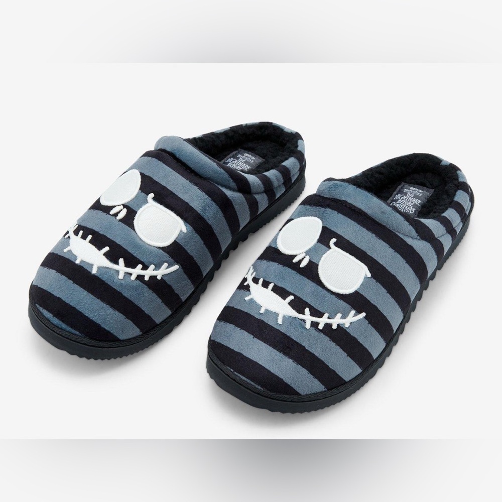 Nightmare Before Christmas Slippers- New